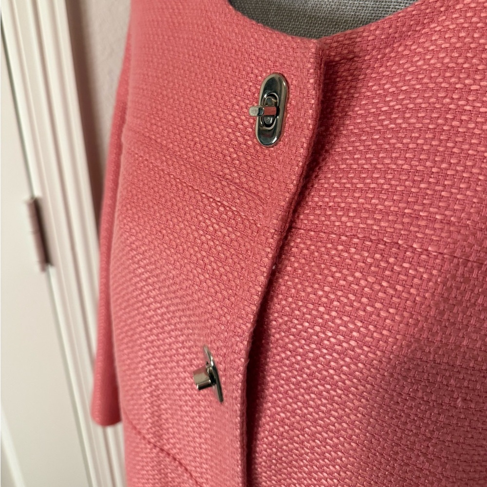 Vintage Mark Zunino Pink Women's Overcoat | L - Picture 3 of 15